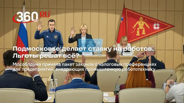 Подмосковье делает ставку на роботов. Льготы решат всё?